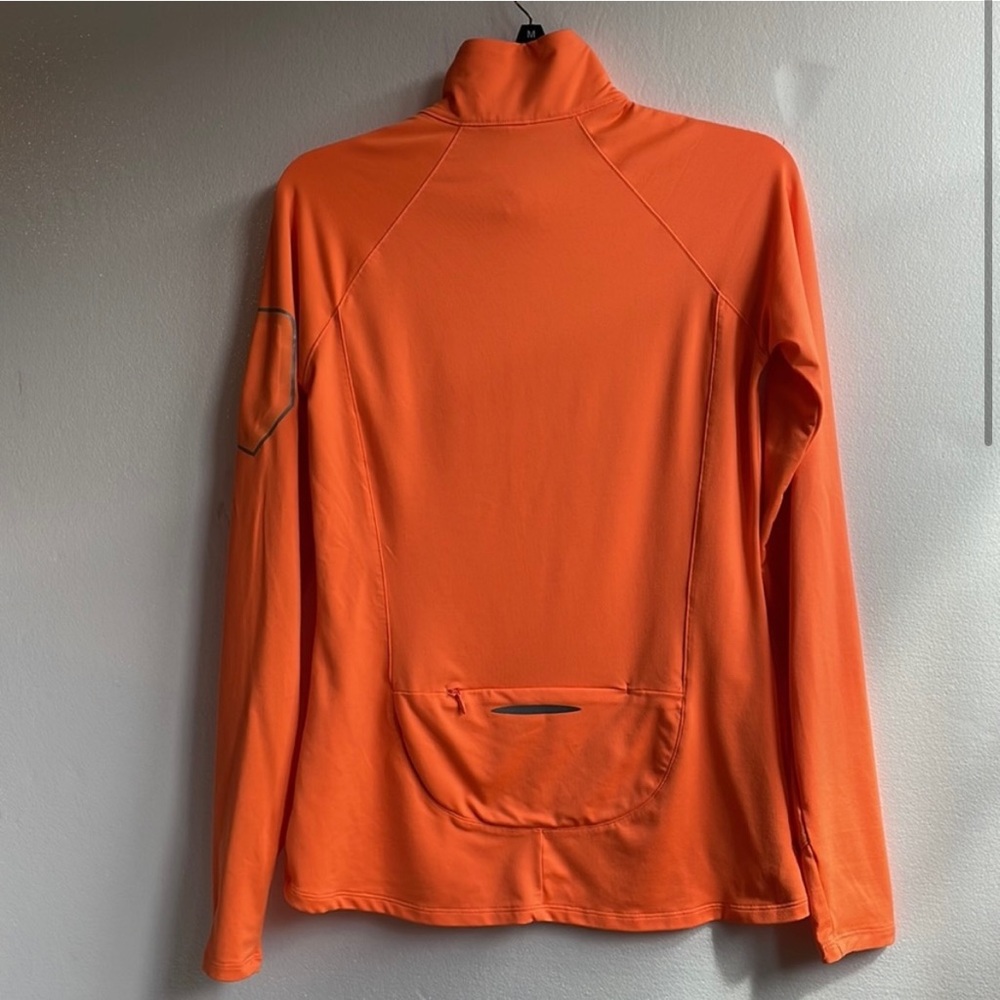 Under Armour fitted mock neck half zip pullover back zip pocket size small - Picture 2 of 6